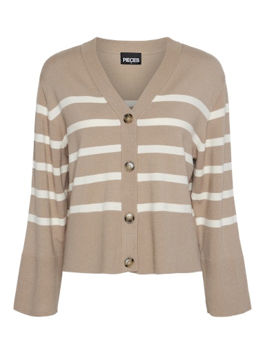 Pieces Sia Cardigan - Silver Mink