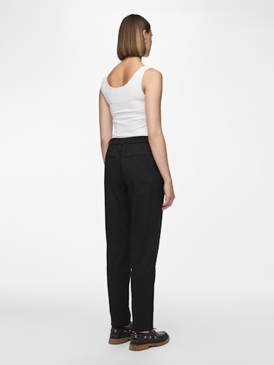 Pieces Molina Mid Waist Pant - Black