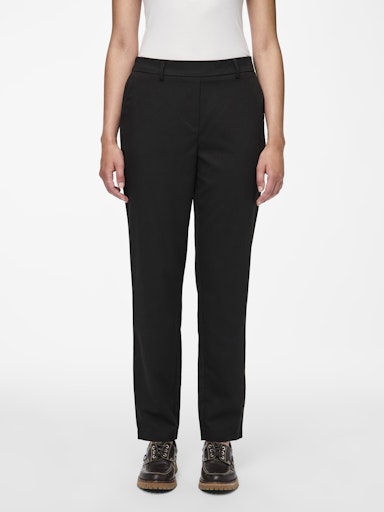 Pieces Molina Mid Waist Pant - Black