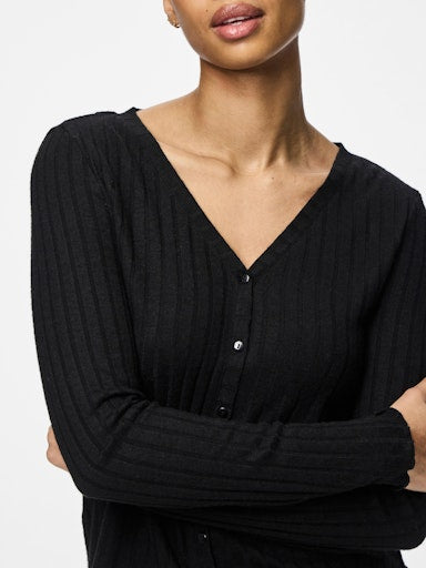 Pieces Iris Cardigan - Black