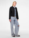 Pieces Sia Cardigan - Silver Mink