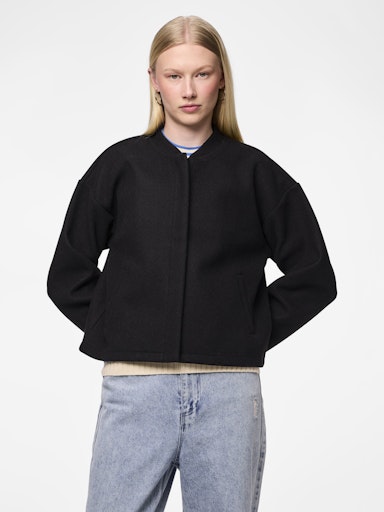 Pieces Sia Cardigan - Silver Mink