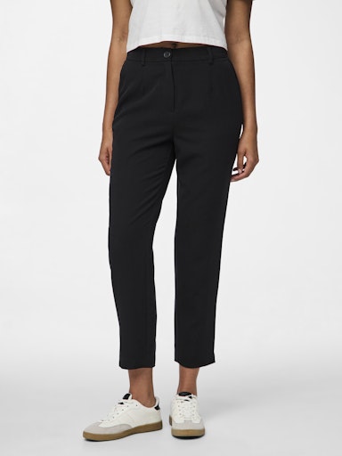 Pieces Kamil High Waisted Ankle Pant - Black