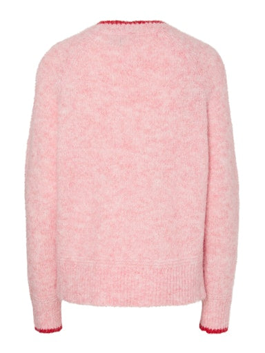 Piece Ivy Long Sleeve Knit - Pink-A-Boo