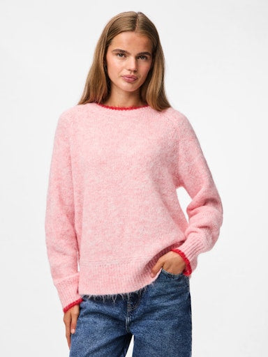 Piece Ivy Long Sleeve Knit - Pink-A-Boo