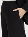 Pieces Bossy High Waist Wide Pants - Black