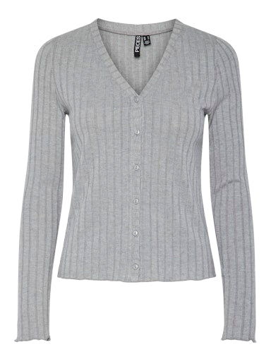 Pieces Iris Cardigan - Ultimate Grey