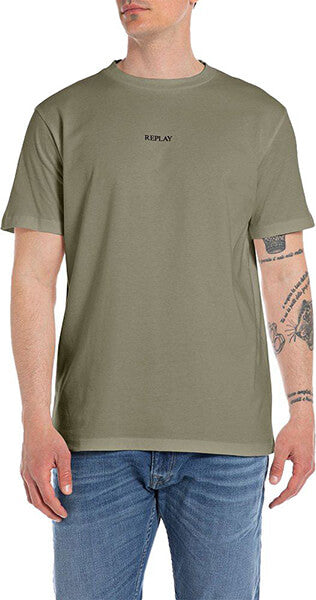 Replay Short Sleeve Tee M6795.000.2660.408 Green [Size L]