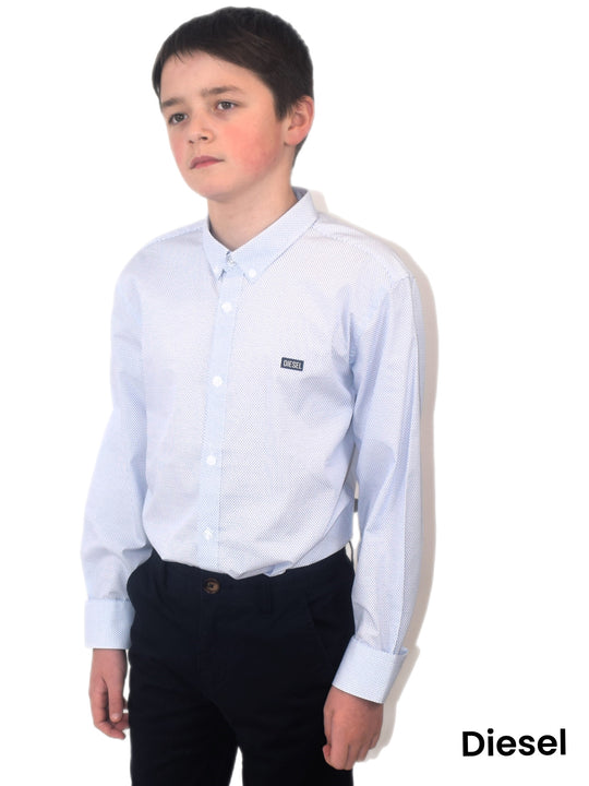 Diesel Boys Ryan Shirt - White [Size 14]
