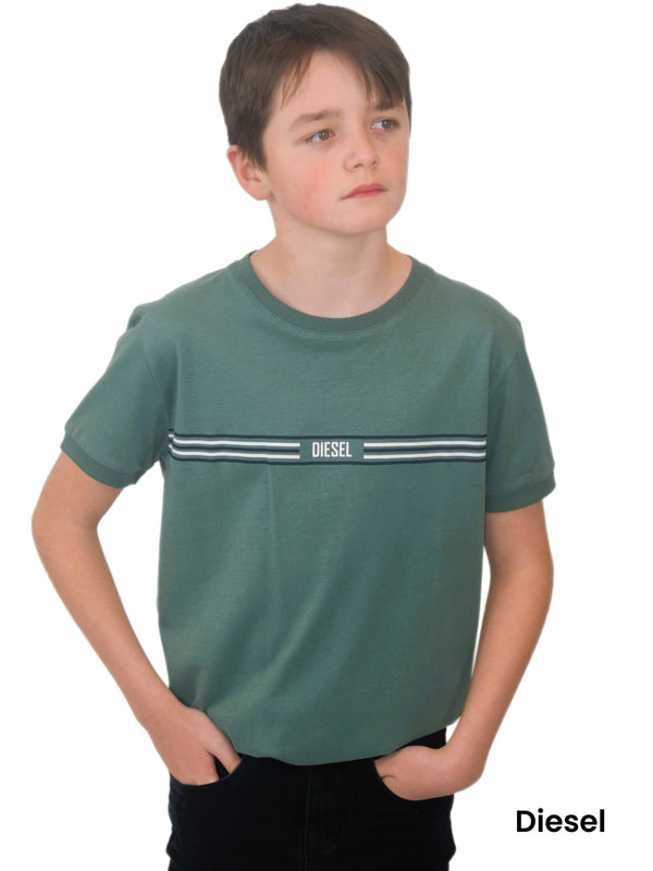 Diesel Boys Ernest Tee - Green Trail