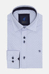 Benetti Porsche Modern Fit Long Sleeve Shirt - Blue