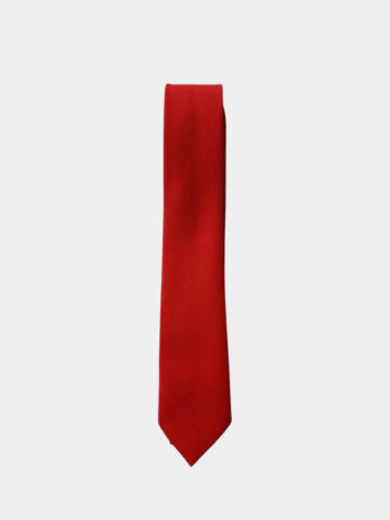Crossmahon Straight Red Tie