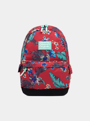 Superdry Hawaiin Montana Backpack- Red Floral