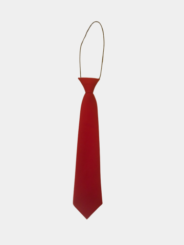 Crossmahon Red Elasticated Tie