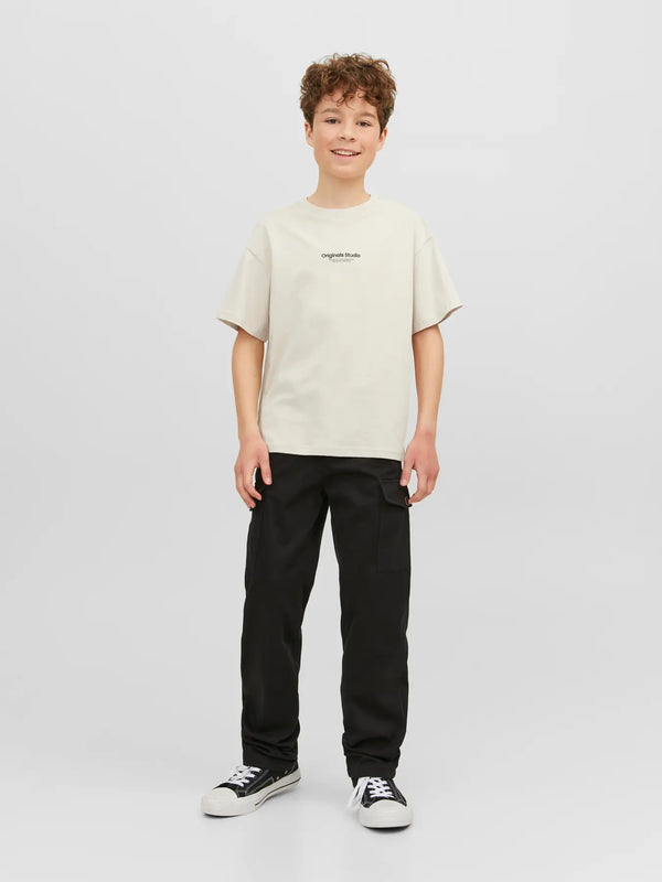 Jack & Jones Boys Vesterbro Tee Moonbeam