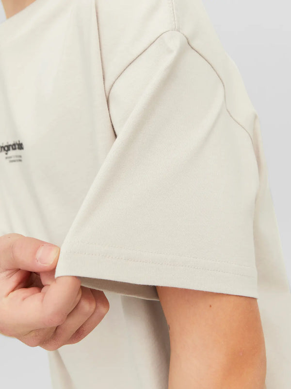 Jack & Jones Boys Vesterbro Tee Moonbeam