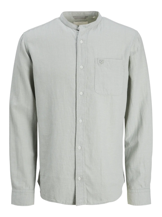 Jack & Jones Maze Summer Band Shirt - Aqua Gray