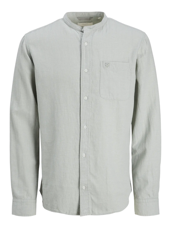 Jack & Jones Maze Summer Band Shirt - Aqua Gray