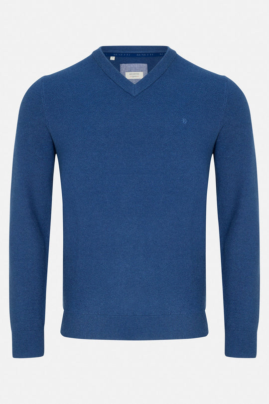 Benetti Quinn V-Neck - Indigo