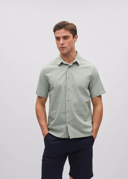 Diesel Sheridan S/S Shirt - Tidal Green