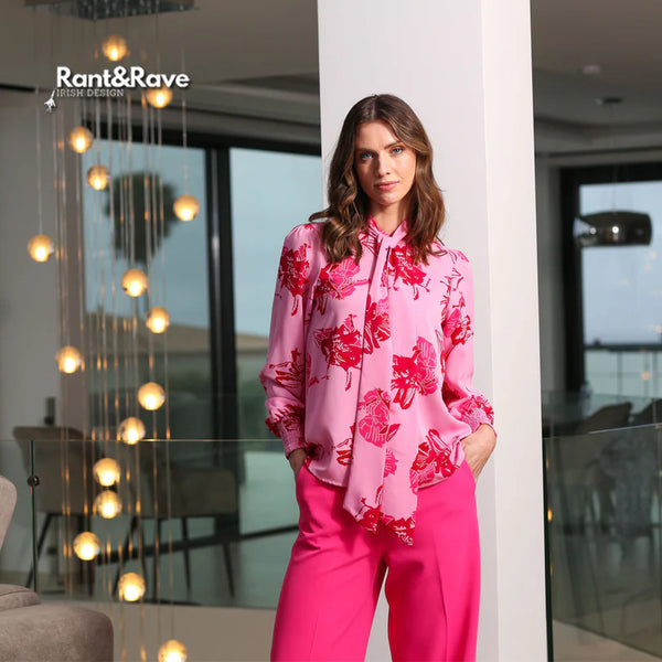 Rant & Rave Sloan Top - Pink