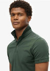 Superdry City Pique Polo - Academy Dark Green