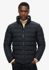 Superdry Fuji Emb Padded Jacket - Eclipse Navy