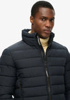 Superdry Fuji Emb Padded Jacket - Eclipse Navy