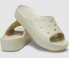 Crocs Platform Slide Bone - 208180-2Y2