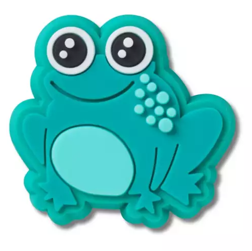 Crocs Jibbitz Charm - Aqua Froggie