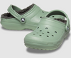 Crocs Classic Lined Clog - Moss Multi