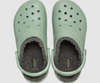 Crocs Classic Lined Clog - Moss Multi