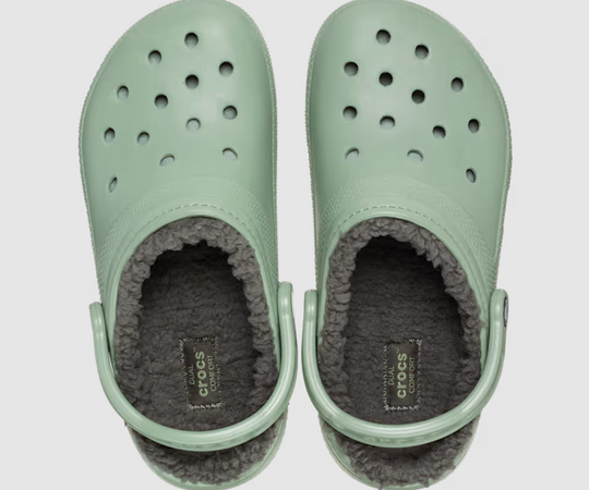 Crocs Classic Lined Clog - Moss Multi [Size M5/W7]