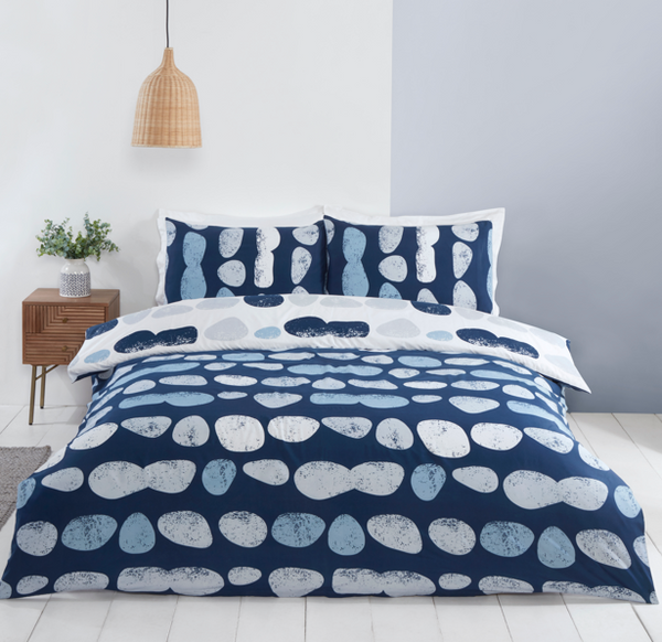 Right Choice Austin Duvet Set - Navy