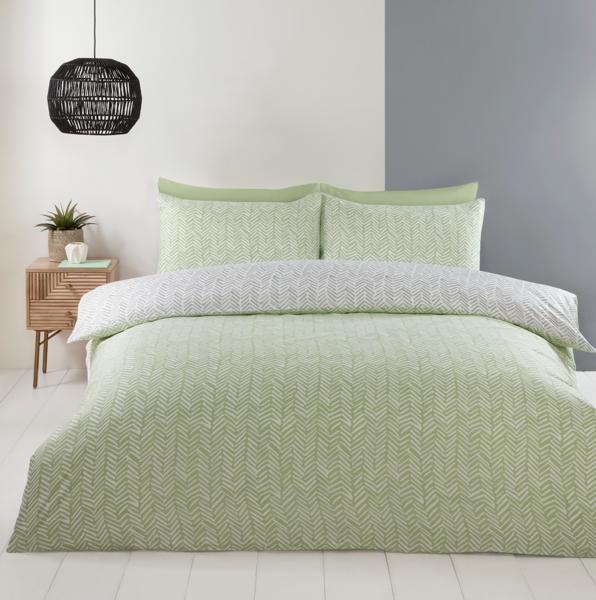 Right Choice Phoenix Duvet Set -Green