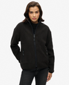 Superdry Womens Active Full Zip Fleece - Black