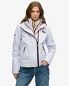 Superdry Hooded Windbreaker Jacket - Purple Marl