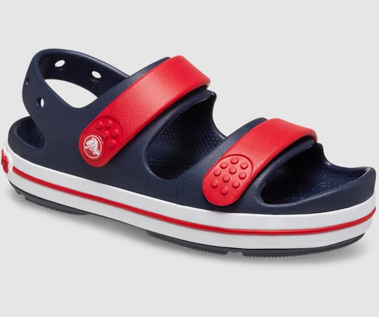 Crocs Crocband Cruiser Sandal K - Navy/ Varsity Red
