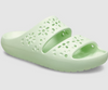 Crocs Classic Floral Cut Out Sandal - Jade Tint