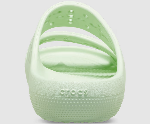 Crocs Classic Floral Cut Out Sandal - Jade Tint