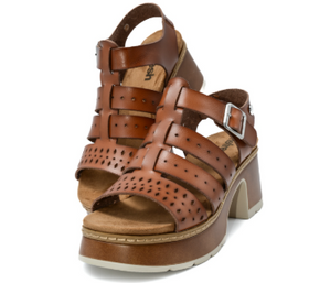 Refresh Heeled Sandal - Camel 172695