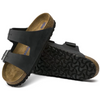 Birkenstock Arizona Natural Leather Oiled Narrow Fit - Black 0752483