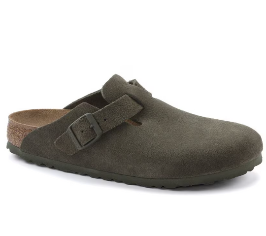 Birkenstock Boston Sueede Leather - Thyme
