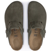Birkenstock Boston Sueede Leather - Thyme