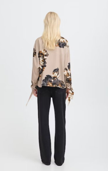 B.young Jannike Blouse Bow Shirt - String Meg
