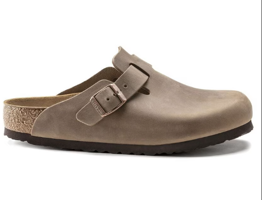 Birkenstock Boston Oiled Leather - Tobacco Brown 0960813/0960811