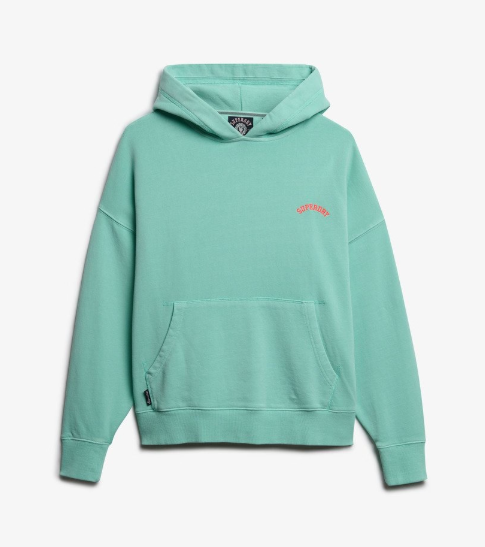 Superdry Essential Logo Hoodie - Spearmint Light Green