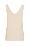 B.Young Mobbe V Neck Jumper - Frosted Almond