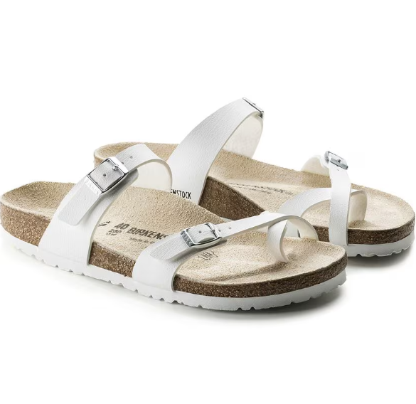 Birkenstock Mayari Birko-Flor Regular Fit - White 0071051 [Size 39/5.5]