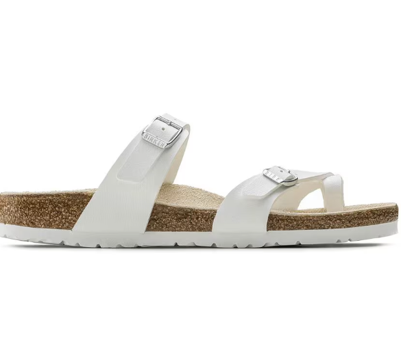 Birkenstock Mayari Birko-Flor Regular Fit - White 0071051 [Size 39/5.5]